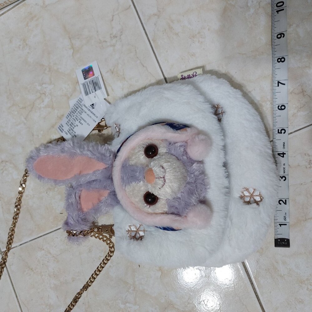 Shanghai DISNEY HOLIDAY Rabbit Handbag Gold Chains Beautiful Practical Bag - Picture 4 of 12